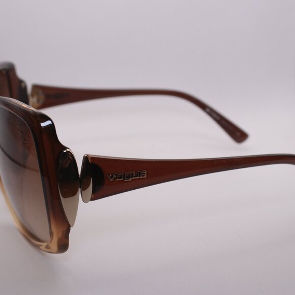 Vogue VO2695 Brown Gradient Acetate Oversized Retro Square Sunglasses main image 5